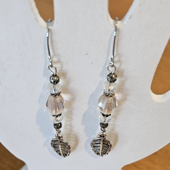 NWT'S - COWGIRL CONFETTI -  Pink Prairie Drop Feather Earrings - Picture 6 of 6